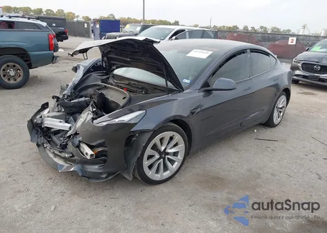 2022 Tesla Model 3 Long Range Dual Motor All-Wheel Drive from USA, damaged, VIN 5YJ3E1EB0NF186565